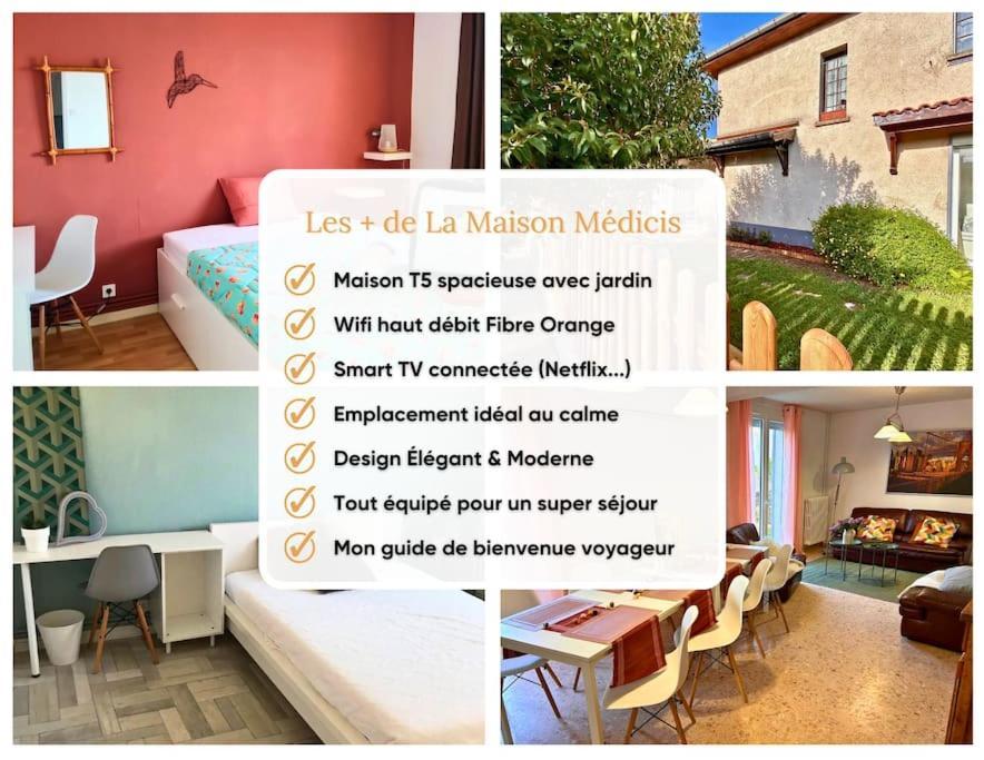Apartamento Maison Medicis - T5 Spacieuse Et Calme En - Emplacement Ideal
